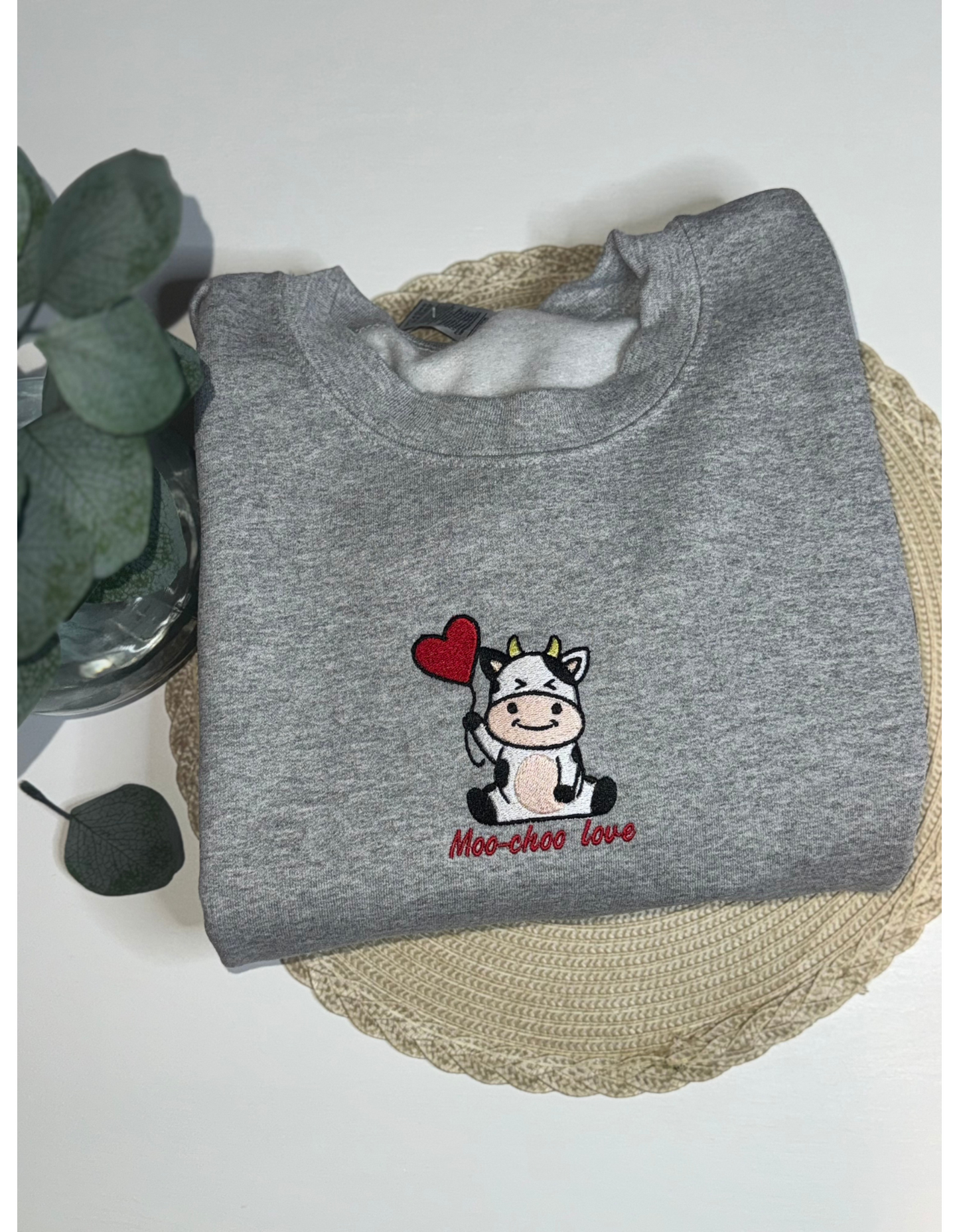 Moo-choo Love Crewneck