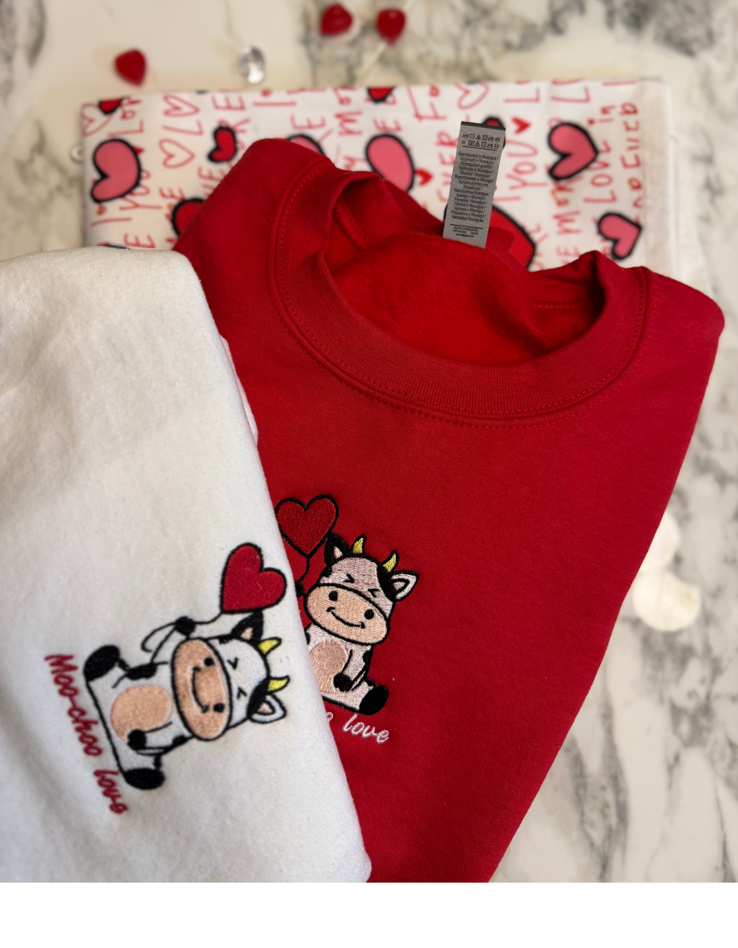 Moo-choo Love Crewneck